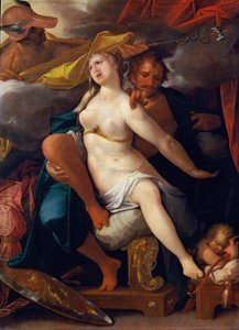 Venere e Marte avvertiti da Mercurio, ca 1586