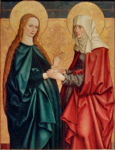 Visitazione di Maria da Bartholomäus Zeitblom