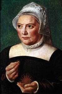 Ritratto di Caterina di Bore (Katharina von Bora) (1499-1552), moglie di Martin Lutero da Bartholomaeus the Elder Bruyn