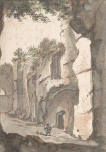 Veduta romana, inizio 17° secolo da Bartholomeus Breenbergh