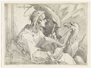 Giovanni Evangelista da Bartholomeus Spranger