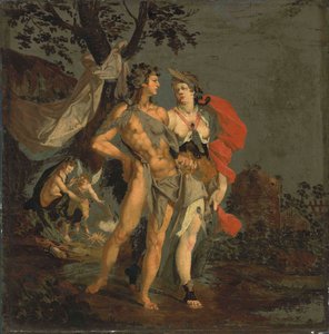 Sine Baccho et Cerere friget Venus da Bartholomeus Spranger