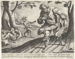 Parabola della zizzania da Bartholomeus Willemsz. Dolendo (attributed to)