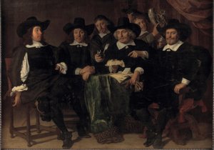 I capitani delle squadre di calcio da Bartholomeus van der Helst
