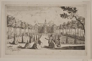 Castello di Jægersborg da Bartholomæus Roque