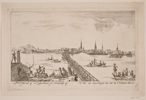 Prospetto di Copenaghen visto da Christianshavn