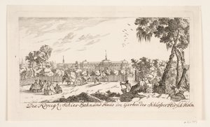 Il poligono di tiro presso il Castello di Hørsholm da Bartholomæus Roque