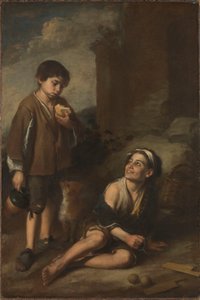 Due ragazzi contadini da Bartolomé Esteban Murillo