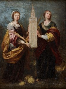 Sante Giusta e Rufina, ca 1665 da Bartolomé Esteban Murillo
