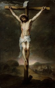 La crocifissione, ca. 1675 da Bartolomé Esteban Murillo