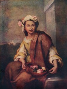 La fioraia, 1665-70 da Bartolomé Esteban Murillo
