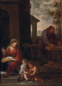 La Sacra Famiglia con il piccolo San Giovanni Battista, 1660-70