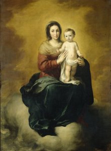 Vergine con Bambino da Bartolomé Esteban Murillo