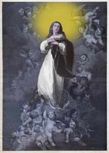 Immacolata Concezione da Bartolome Esteban (after) Murillo