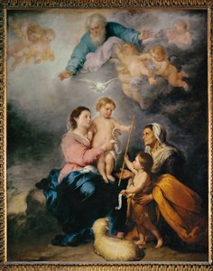 La Sacra Famiglia, conosciuta come la Vergine di Siviglia - ...