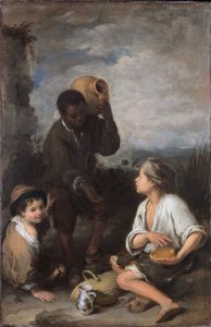 Tre ragazzi da Bartolomé Esteban Murillo