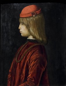 Ritratto di Guidubaldo da Montefeltro, c.1480-81 da Bartolomeo (attr. to) Della Gatta