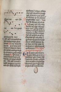 Messale: Fol. 129: contiene musica per Hely Hely Lama ecc. all