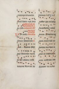 Missale: Fol. 189v: Musica per varie preghiere da Bartolomeo Caporali
