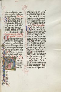 Missale: Fol. 287: San Giovanni Battista, 1469 da Bartolomeo Caporali