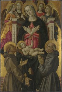 La Vergine e il Bambino con Santi, Angeli e un Donatore dall