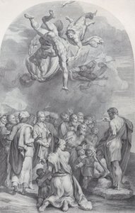 San Giovanni Battista che predica a una grande folla e battezza i bambini da Bartolomeo Crivellari, Gabriel Söderling