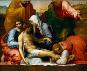 Compianto sul Cristo morto da Bartolomeo Fra