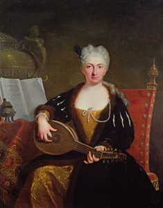 Ritratto di Faustina Bordoni, cantante di Handel da Bartolomeo Nazari