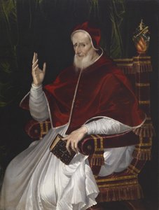 Ritratto di Papa Pio V, c.1566 da Bartolomeo Passarotti