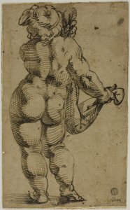 Putto in Piedi Visto da Dietro