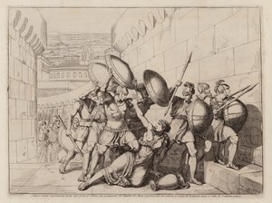 Morte di Tarpea (acquaforte)