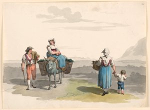 Disegno, Sulla strada per Tivoli, 1807-08