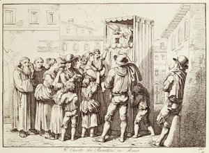 Teatro dei burattini a Roma
