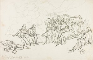 La rapina alla diligenza da Bartolomeo Pinelli