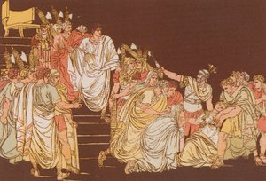 La morte di Virginia da Bartolomeo Pinelli