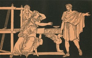 La madre di Eurialo riceve la notizia della sua morte da Bartolomeo Pinelli
