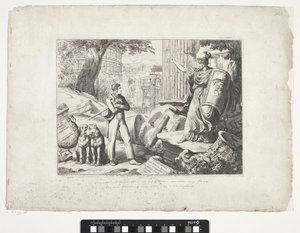Frontespizio con Bartolomeo Pinelli e Roma da Bartolomeo Pinelli