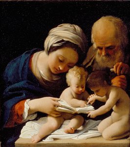 La Sacra Famiglia con il giovane San Giovanni Battista, inizio XVII secolo da Bartolomeo Schedoni