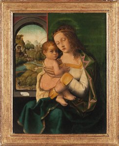 La Vergine e il bambino da Bartolomeo Veneto