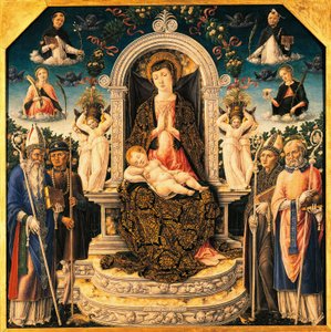 Madonna con Bambino e Santi da Bartolomeo Vivarini