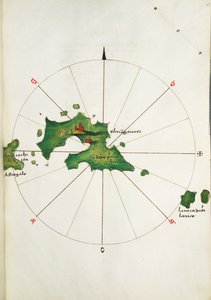 Mappa di Los, c.1480