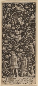 Ornamento con Fogliame e Uccelli da Bartolomeus van Lochom after Hans Janssen