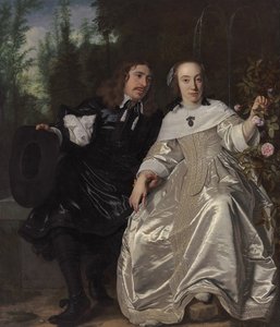 Abraham del Court e sua moglie Maria de Kaersgieter, 1654