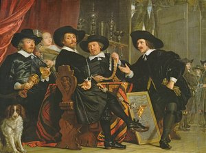 I funzionari della Compagnia degli Arcieri di San Sebastiano ad Amsterdam, 1653