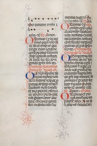 Messale: Fol. 146v: Musica per varie preghiere..., 1469 da Bartolommeo Caporali