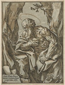 San Girolamo, dopo Guido Reni, 1637 da Bartolommeo Coriolano