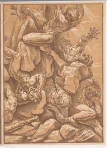 Caduta dei giganti (quarta parte) da Bartolommeo Coriolano