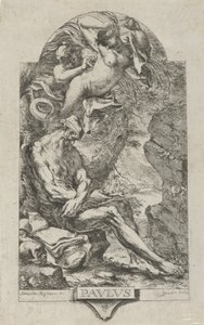 San Paolo di Tebe tentato da un demone, dopo Magnasco, ca. 1720-30 da Bartolommeo Gazalis