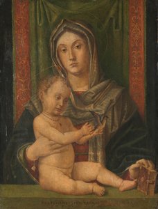 Vergine con Bambino da Bartolommeo Montagna (workshop of)