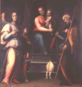 Madonna e Bambino con i Santi Agostino, Tobia e l